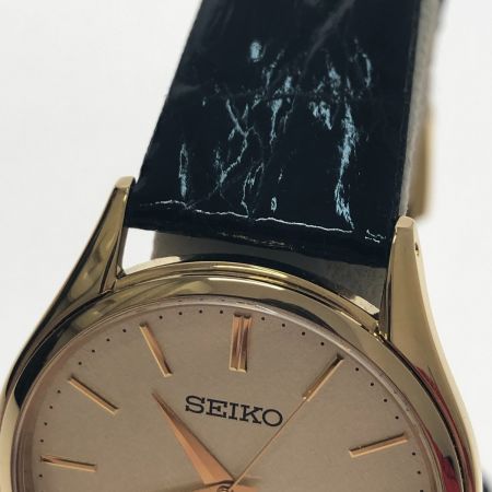  SEIKO セイコー 腕時計 ドルチェ クオーツ レザー 8J41-0AJ0