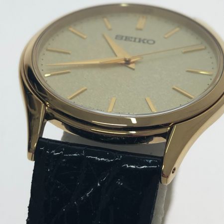  SEIKO セイコー 腕時計 ドルチェ クオーツ レザー 8J41-0AJ0