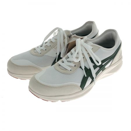  asics アシックス スニーカー ウォーキングシューズ ハダシウォーカー 28cm 1291A056-100 ホワイト×グリーン