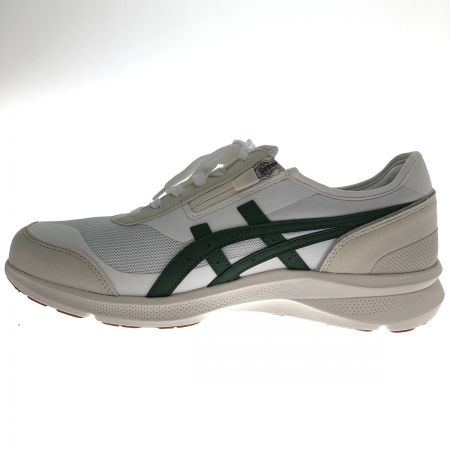  asics アシックス スニーカー ウォーキングシューズ ハダシウォーカー 28cm 1291A056-100 ホワイト×グリーン