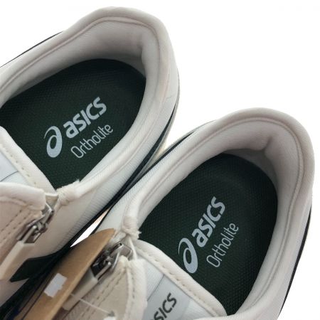  asics アシックス スニーカー ウォーキングシューズ ハダシウォーカー 28cm 1291A056-100 ホワイト×グリーン