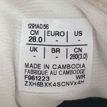  asics アシックス スニーカー ウォーキングシューズ ハダシウォーカー 28cm 1291A056-100 ホワイト×グリーン