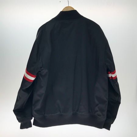  Mitchell&Ness スタジャン ジャケット XLサイズ ブラック