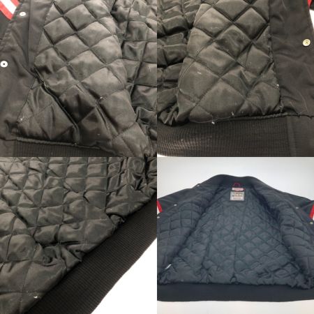  Mitchell&Ness スタジャン ジャケット XLサイズ ブラック