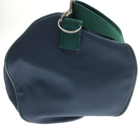  LACOSTE ラコステ ボストンバッグ ネイビー×グリーン