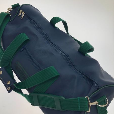  LACOSTE ラコステ ボストンバッグ ネイビー×グリーン
