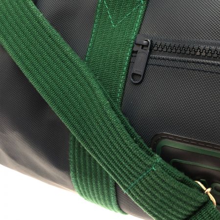  LACOSTE ラコステ ボストンバッグ ネイビー×グリーン