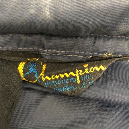  Champion チャンピオン ナイロンジャケット サイズ不明 ネイビー