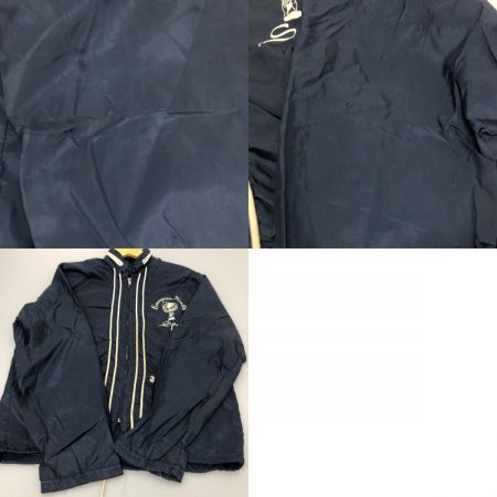  Champion チャンピオン ナイロンジャケット サイズ不明 ネイビー