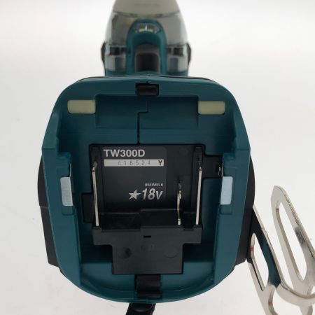  MAKITA マキタ 充電式インパクトレンチ　18v 6.0Ah  TW300DRGX ブルー