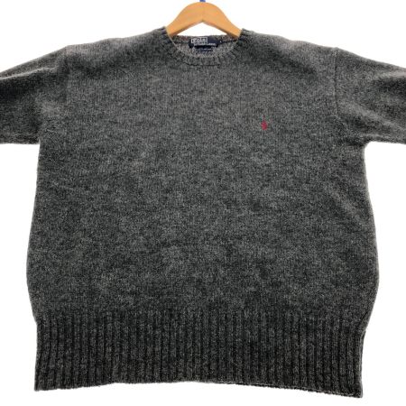  POLO RALPH LAUREN ポロラルフローレン ニット セーター Lサイズ グレー