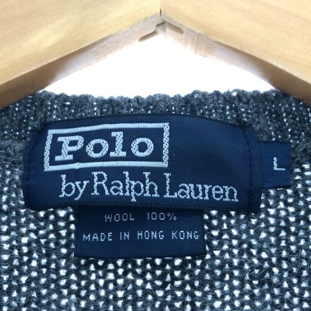  POLO RALPH LAUREN ポロラルフローレン ニット セーター Lサイズ グレー