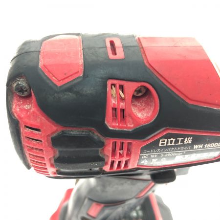  HITACHI 日立 コードレスインパクトドライバ 18V　6.0Ah  WH18DDL2 スペシャルレッド