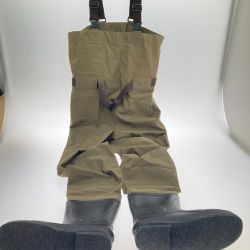 □□ Rivalley リバレイ コンフォートチェストハイブーツフットウェイダー サイズLL（27.5ｃｍ） 5088 タン 本体のみ Bランク