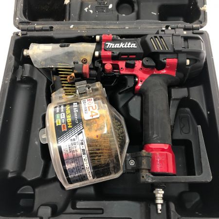  MAKITA マキタ 65mm 高圧エア釘打 AN636H レッド