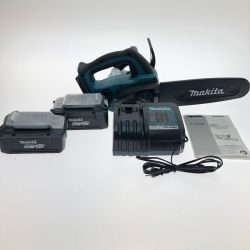 □□ MAKITA マキタ 充電式チェンソー　36ｖ　2.2ah MUC250D グリーン Bランク