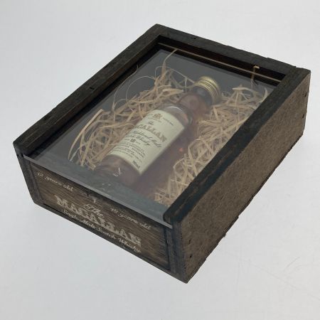  The MACALLAN マッカラン マッカラン18年 ミニボトル 50ml ミニチュアボトル 未開栓