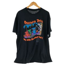 □□ LIQUID BLUE Tシャツ SIZE XL 古着 グレイトフルデッド ブラック Aランク