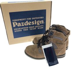 □□ Pazdesign パズデザイン ストリ-ムダンサ-ウェ-ディングシュ-ズIII XS 24ｃｍ ZWS-608 ブラウン Bランク