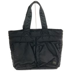 □□ PORTER ポーター タンカー トートバッグ ブラック Bランク