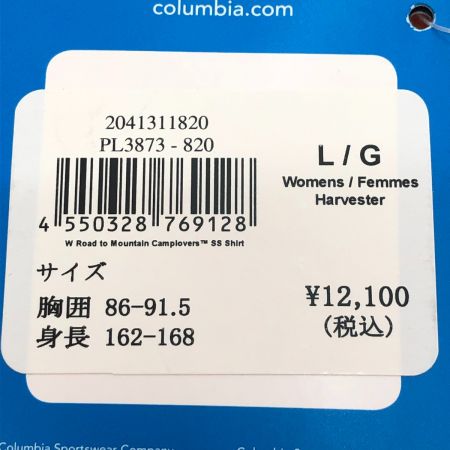  Columbia コロンビア ロードトゥーマウンテンキャンプラバーズショートスリーブシャツ Lサイズ PL3873-820 オレンジ