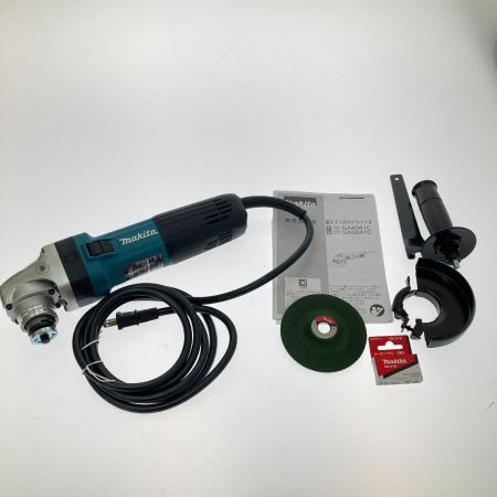  MAKITA マキタ 100ｍｍ　電子ディスクグラインダ GA4041C ブルー
