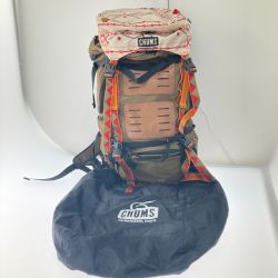 □□ CHUMS チャムス Sinawava 65　シナワバ　リュック　カバー付き ブラウン Bランク
