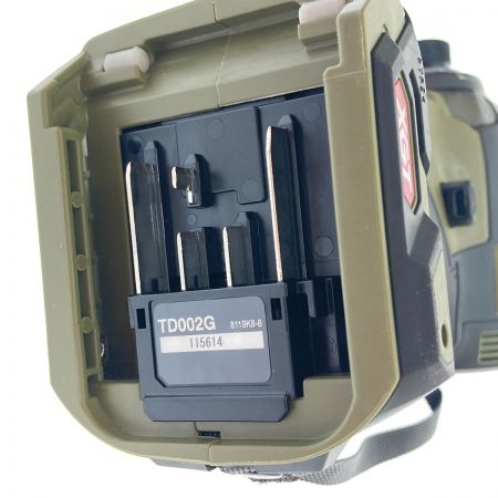  MAKITA マキタ 充電式インパクトドライバ　40V TD002GRDXO オリーブ