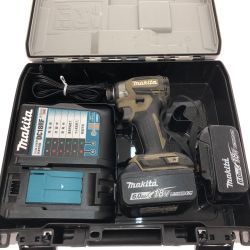 □□ MAKITA マキタ 充電式インパクトドライバ 18V TD173DRGXO オリーブ Cランク