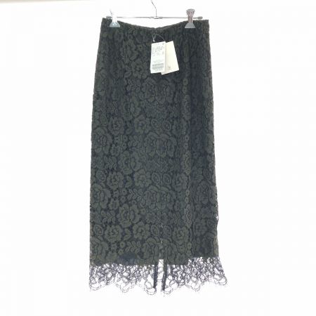  IENA イエナ レース　タイトスカート　サイズ36 20-060-900-2050-3-0 カーキ
