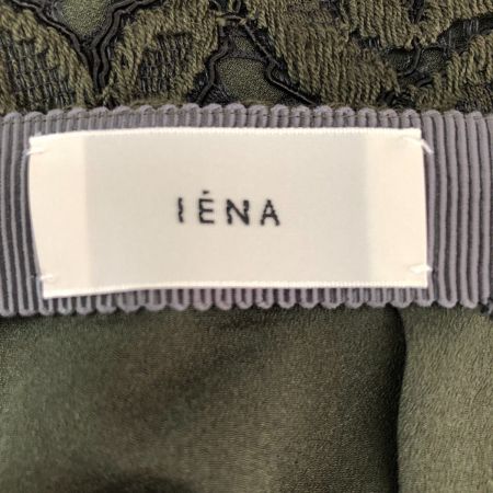  IENA イエナ レース　タイトスカート　サイズ36 20-060-900-2050-3-0 カーキ