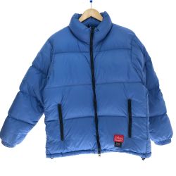 □□ TAION×ManhattanPortage ダウンジャケット　Ｌサイズ 24FW-MP-TAION04 スカイブルー Bランク