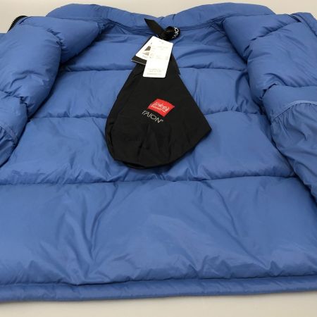  TAION×ManhattanPortage ダウンジャケット　Ｌサイズ 24FW-MP-TAION04 スカイブルー