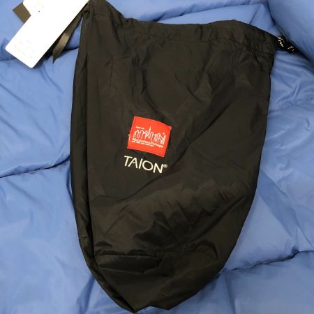  TAION×ManhattanPortage ダウンジャケット　Ｌサイズ 24FW-MP-TAION04 スカイブルー