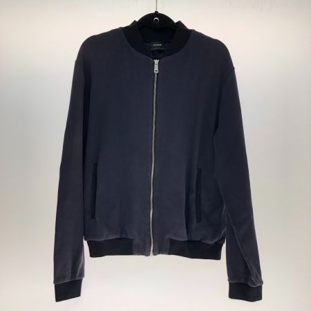  JIL SANDER ジルサンダー コットンボンバージャケット Mサイズ OM705022ME25770851 ネイビー
