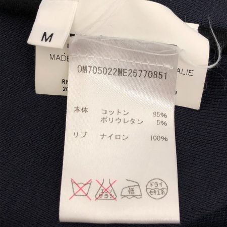  JIL SANDER ジルサンダー コットンボンバージャケット Mサイズ OM705022ME25770851 ネイビー