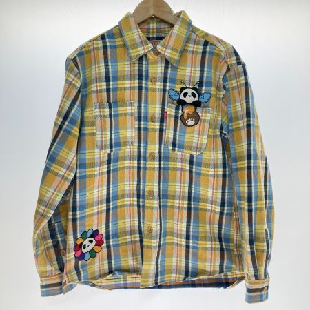  PANDIESTA JAPAN ハニーパンダヘビーネルシャツ　Ｌサイズ 564856 イエロー