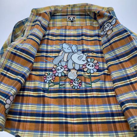  PANDIESTA JAPAN ハニーパンダヘビーネルシャツ　Ｌサイズ 564856 イエロー