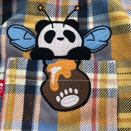 PANDIESTA JAPAN ハニーパンダヘビーネルシャツ　Ｌサイズ 564856 イエロー
