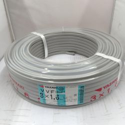 □□ YAZAKI VVFケーブル 電材　3芯1.6mm×100m 24.10製造 Sランク