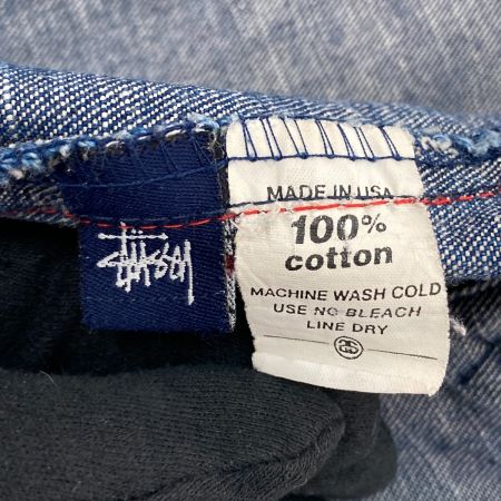  stussy ステューシー デニムジャケット　Ｌサイズ 94974 ブルー
