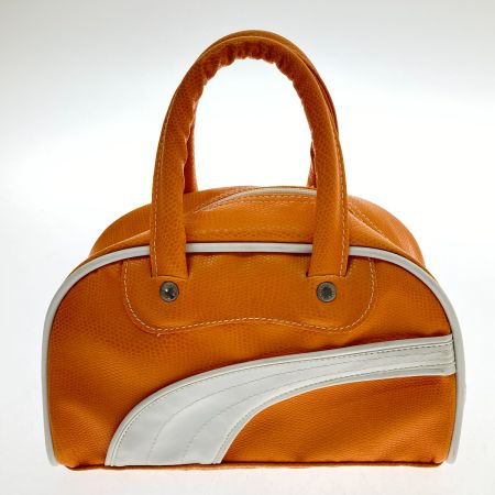  PUMA プーマ ミニボストンバッグ　2点セット オレンジ