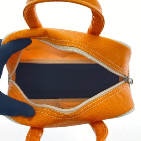  PUMA プーマ ミニボストンバッグ　2点セット オレンジ