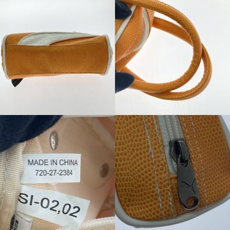  PUMA プーマ ミニボストンバッグ　2点セット オレンジ