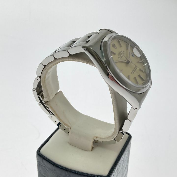 ROLEX ロレックス 腕時計 デイトジャスト 16200 シルバー x シャンパン