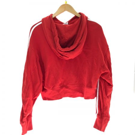  adidas Originals アディダスオリジナルス クロップドパーカーショートフーディ　Ｍサイズ H34614 レッド