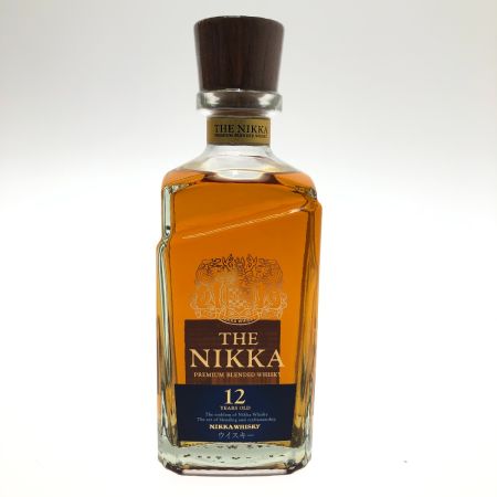 【北海道内限定発送】 NIKKA WHISKY ニッカウイスキー ウィスキー　ザ・ニッカ　１２年 未開栓
