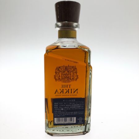 【北海道内限定発送】 NIKKA WHISKY ニッカウイスキー ウィスキー　ザ・ニッカ　１２年 未開栓