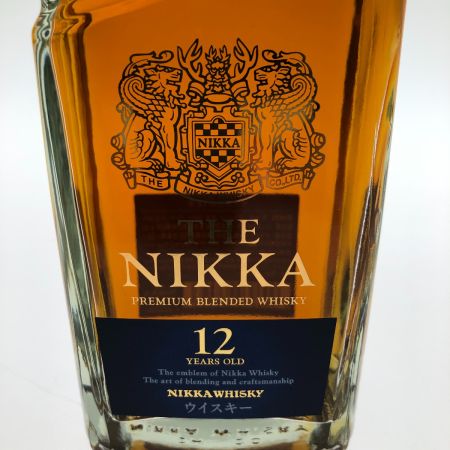 【北海道内限定発送】 NIKKA WHISKY ニッカウイスキー ウィスキー　ザ・ニッカ　１２年 未開栓