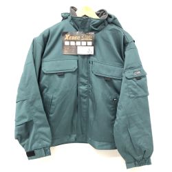 □□ XEBEC 作業着 ブルゾン SIZE L グリーン Aランク